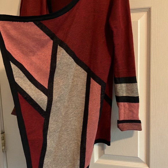 Red Cardigan for Fall stitch fix purchased - Picture 2 of 4